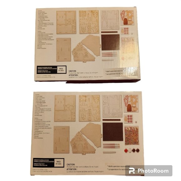 Two Long-Lasting Gingerbread House Kits by Creatology - Picture 2 of 4